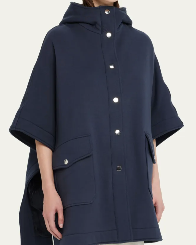 LOLA CAPE NAVY BLUE